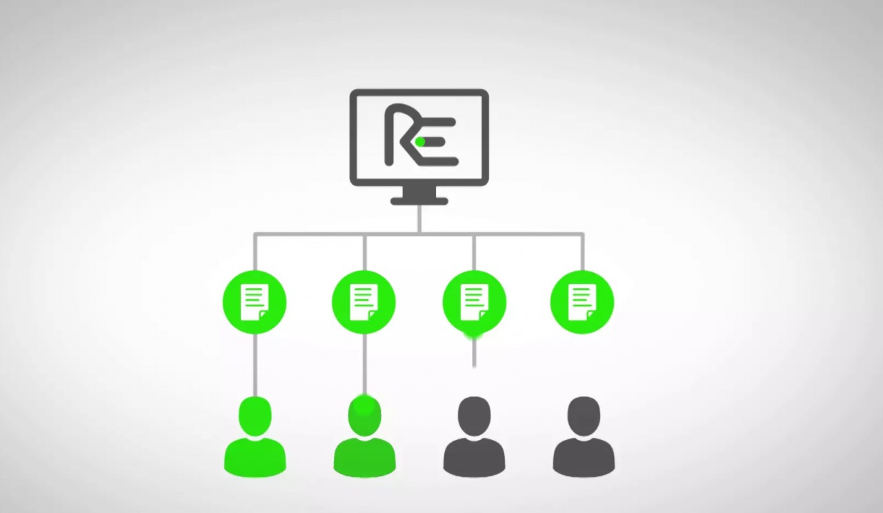 Presentación animada para el servicio de software RecibosElectronicos.com 